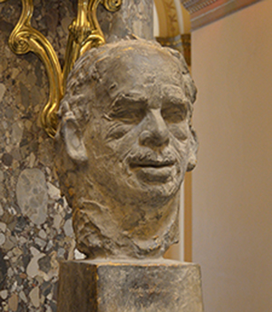 Bust of Václav Havel on display in U.S. Capitol