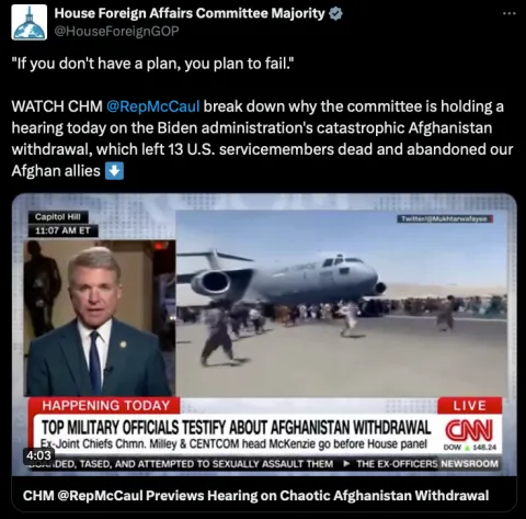 CNN Report on Afghanistan withdrawal