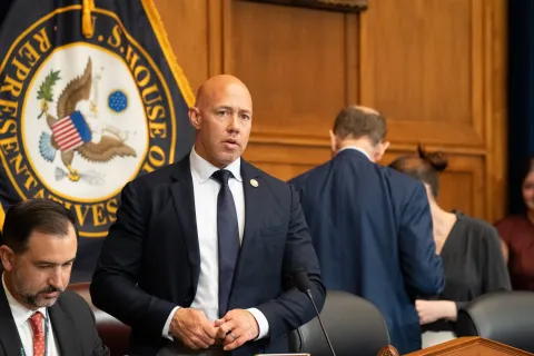 Chairman Mast leaving meeting