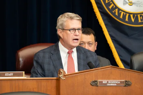 Rep. Huizenga Speaking