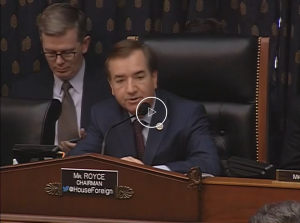 Chairman Royce