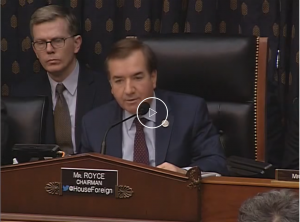 Chairman Royce